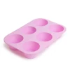 Kép 1/4 - Szilikon muffinsütő-forma - 6 adagos