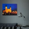 Kép 2/2 - LED-es fali hangulatkép - "Nagytemplom Debrecen" -  3 x AA, 38 x 48 cm
