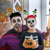 Kép 2/2 - Halloween-i hajráf - rugós - tök