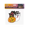 Kép 2/2 - Halloween-i ablakdekor - tök és szellem