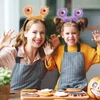 Kép 2/2 - Halloween-i hajráf - szem - lila