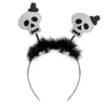 Kép 1/2 - Halloween-i hajráf - csillogós koponya
