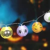 Kép 3/3 - Halloween-i lampion fényfüzér - 7,5 x 150 cm - 2 x AA elemes