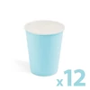 Kép 1/2 - Papírpohár - kék - 2,5 dl - 12 db / csomag