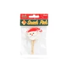 Kép 2/3 - Falatka pálcika - mikulás - 8,5 cm - 12 db / csomag