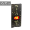 Kép 1/2 - Halloween-i LED-es hangulatkép - fali akasztóval, 2 x AA, 30 x 70 cm