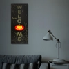 Kép 2/2 - Halloween-i LED-es hangulatkép - fali akasztóval, 2 x AA, 30 x 70 cm