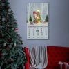 Kép 2/2 - LED-es fali kép - kalendárium - 3 melegfehér LED - 30 x 50 cm