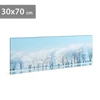 Kép 1/2 - LED-es fali hangulatkép - téli táj -  2 x AA, 70 x 30 cm