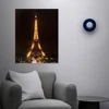 Kép 2/2 - LED-es fali hangulatkép - "Eiffel torony" -  2 x AA, 38 x 48 cm