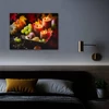 Kép 2/2 - LED-es fali hangulatkép - gyertyák -  2 x AA, 40 x 30 cm