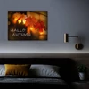 Kép 2/2 - LED-es fali hangulatkép - "Hello ősz" -  2 x AA, 40 x 30 cm