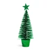 Kép 2/8 - Mini dekor műfenyő - glitteres - 18 cm - 4 szín