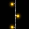 Kép 4/7 - Fényfüzér - 50 db LED - melegfehér - hálózati - 5 m - 8 program