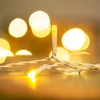 Kép 6/6 - Fényfüggöny - 200 db LED - melegfehér - hálózati - IP44 - 4,2 m - 8 program