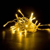 Kép 2/6 - Fényfüggöny - 200 db LED - melegfehér - hálózati - IP44 - 4,2 m - 8 program