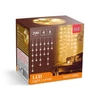 Kép 5/6 - Fényfüggöny - 200 db LED - melegfehér - hálózati - IP44 - 4,2 m - 8 program