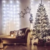 Kép 1/6 - Fényfüggöny - 200 db LED - középfehér - hálózati - IP44 - 4,2 m - 8 program