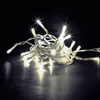 Kép 2/6 - Fényfüggöny - 200 db LED - középfehér - hálózati - IP44 - 4,2 m - 8 program