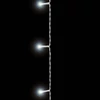 Kép 3/6 - Fényfüggöny - 100 db LED - hidegfehér - hálózati - IP44 - 2,2 m - 8 program