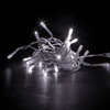 Kép 2/6 - Fényfüggöny - 100 db LED - középfehér - hálózati - IP44 - 2,2 m - 8 program