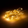 Kép 4/4 - Fényfüggöny - 100 db melegfehér microLED-del - 3 x 1 m - 230V - távirányítós
