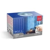Kép 3/4 - Fényfüggöny - 100 db hidegfehér microLED-del - 3 x 1 m - 230V - távirányítós