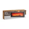 Kép 2/3 - Kandalló LED-es lánghatással - elemes / USB-s - 60 x 10 x 20 cm