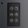 Kép 7/11 - Elektromos fali / szabadonálló kandalló - hősugárzó - LED, íves