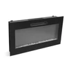 Kép 6/17 - Elektromos beépíthető kandalló - hősugárzó + RGB LED - 91 x 15 x 48 cm