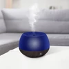 Kép 1/5 - Fényterápiás aroma diffúzor - fekete - 160 ml