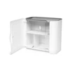 Kép 2/4 - WC-papír tartó szekrény - fehér - 248 x 130 x 230 mm