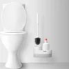 Kép 1/3 - WC kefe szett + tároló - 225 x 100 x 135 mm
