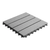 Kép 2/2 - WPC padlóburkolat - 4 léces - 30 x 30 cm - szürke - 11 db / csomag