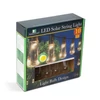 Kép 6/6 - Szolár LED fényfüzér - villanykörte design - 30 LED - 180 cm