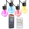 Kép 1/8 - Smart fényfüzér - 25 db RGB LED - 7,5 m  - bluetooth, 100-240V, 7W