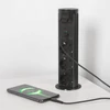 Kép 3/4 - Motoros rejtett elosztó - "Touchcontrol" - 3-as + USB + Type-C - fekete