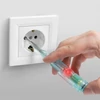 Kép 2/4 - Fázisceruza - érintésmentes funkcióval - piros LED-del - 70 - 250 V AC - elemes