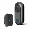 Kép 1/7 - Smart Wi-Fi-s videó kaputelefon - akkumulátoros, 12V - MicroSD, FHD, PIR - fekete