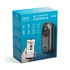 Kép 7/7 - Smart Wi-Fi-s videó kaputelefon - akkumulátoros, 12V - MicroSD, FHD, PIR - fekete