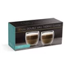 Kép 2/2 - Duplafalú cappuccino üveg csésze - 250 ml - 2 db / doboz