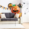 Kép 2/3 - Halloween lufi szett - tök - 5 db / csomag