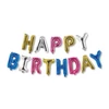 Kép 1/2 - 3D Születésnapi "Happy Birthday" lufi - többszínű - 33 cm