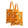 Kép 1/3 - Halloween-i ajándéktáska szett - 27 x 31 cm - narancssárga - 2 db / csomag