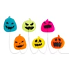 Kép 2/3 - Halloween-i LED ablakdekor - gél - tök - 85 cm