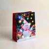 Kép 4/5 - Ajándéktasak - 10 színes LED, papír - 265 x 127 x 330 mm - 4 féle / csomag - 12 db / csomag