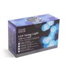 Kép 6/6 - LED-es fényfüggöny - hópehely - 3 x 0,75 m - 224 hidegfehér LED - IP44