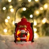 Kép 1/6 - Karácsonyi LED-es lámpás - 3 féle - 7,5 x 11,5 cm