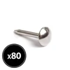 Kép 1/2 - Rajzszeg - 6 x 13 mm - 80 db / csomag