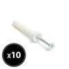 Kép 1/4 - Beütődűbel - 6 x 40 mm - 10 db / csomag